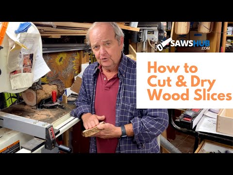 How to Cut and Dry Wood Slices for Your Next DIY Project and Craft