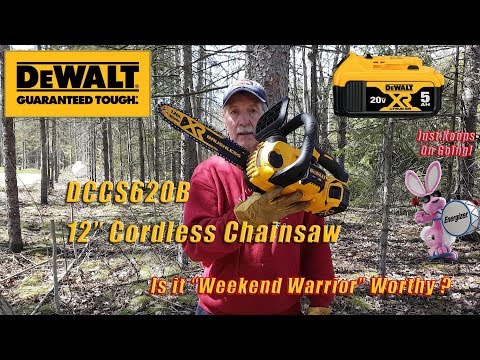 Dewalt DCCS620B Brushless 12&quot; Cordless Chainsaw