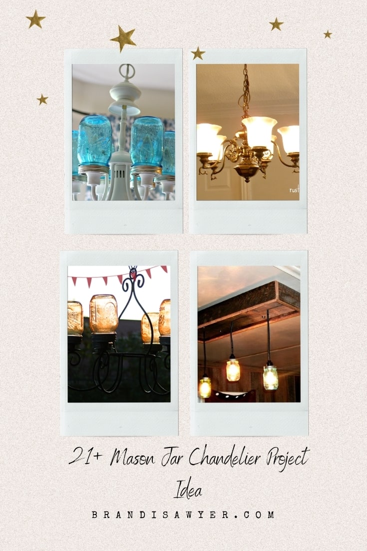 21+ Mason Jar Chandelier Project Idea