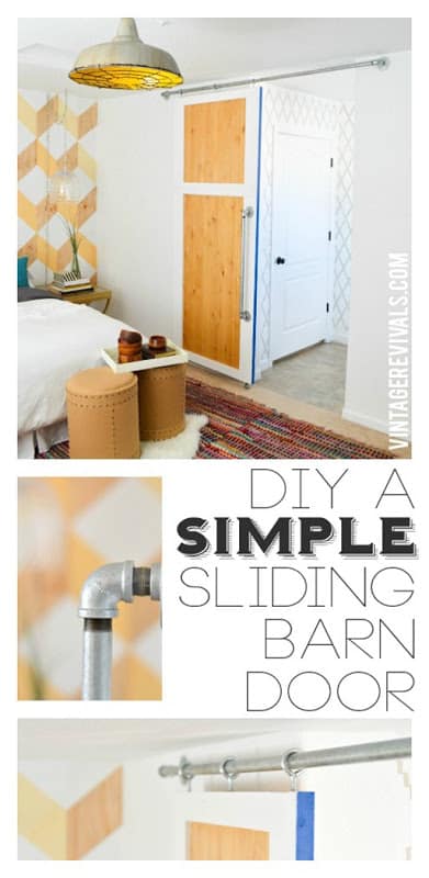 Building a Simple Sliding Barn Door