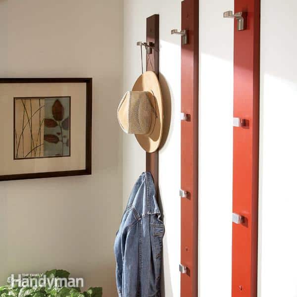 Sleek and Simple Coat Rack and Hat Rack